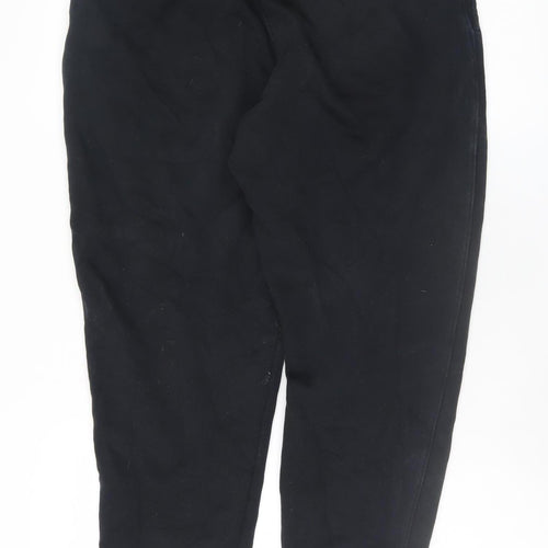 Nike Men's Black Cotton Blend Joggers Sweatpants Size M