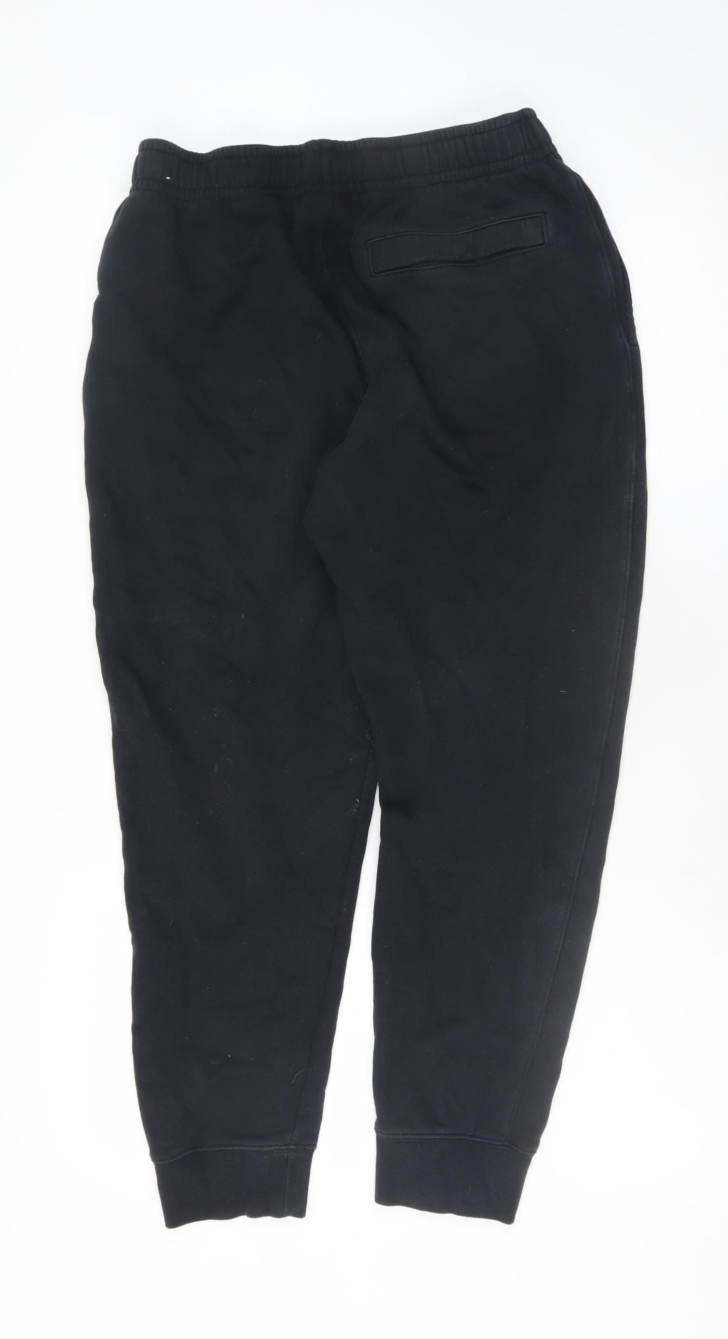 Nike Men's Black Cotton Blend Joggers Sweatpants Size M