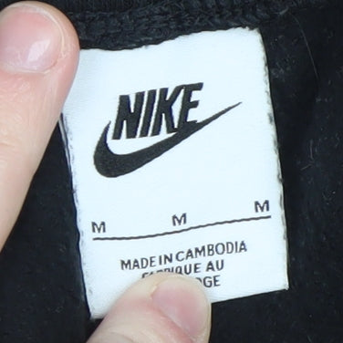 Nike Men's Black Cotton Blend Joggers Sweatpants Size M