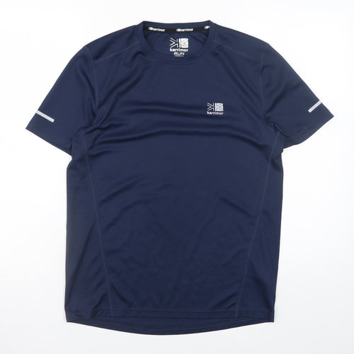 Karrimor Men's Blue Running Sports T-Shirt Size S Polyester