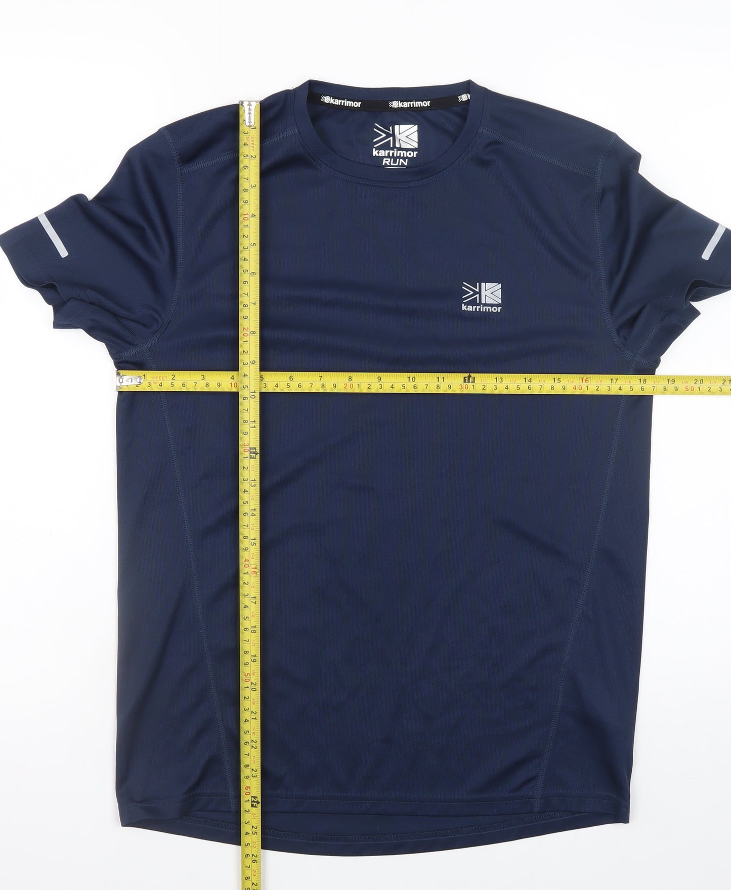 Karrimor Men's Blue Running Sports T-Shirt Size S Polyester