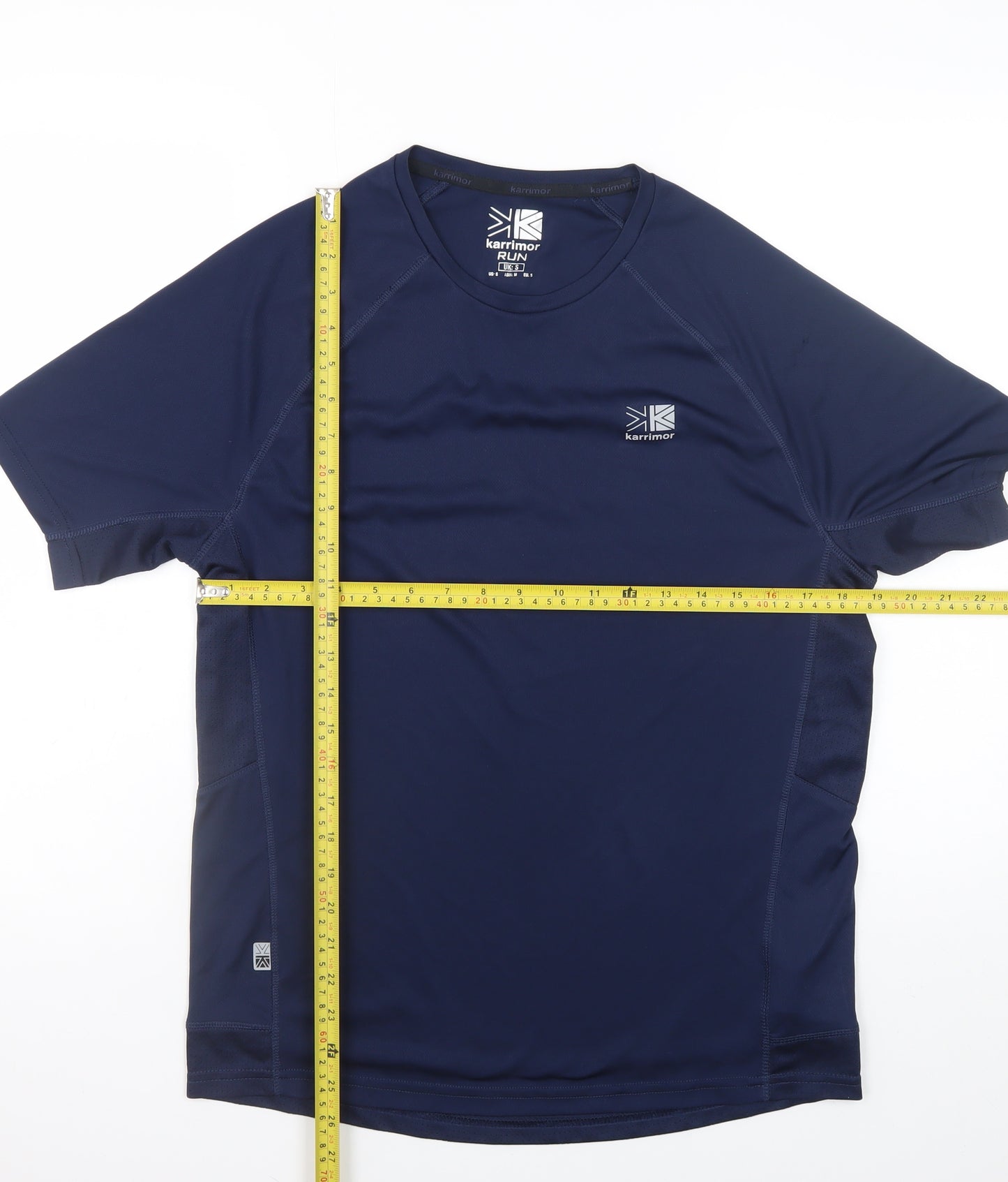 Karrimor Men's Blue Short Sleeve Running T-Shirt Size S
