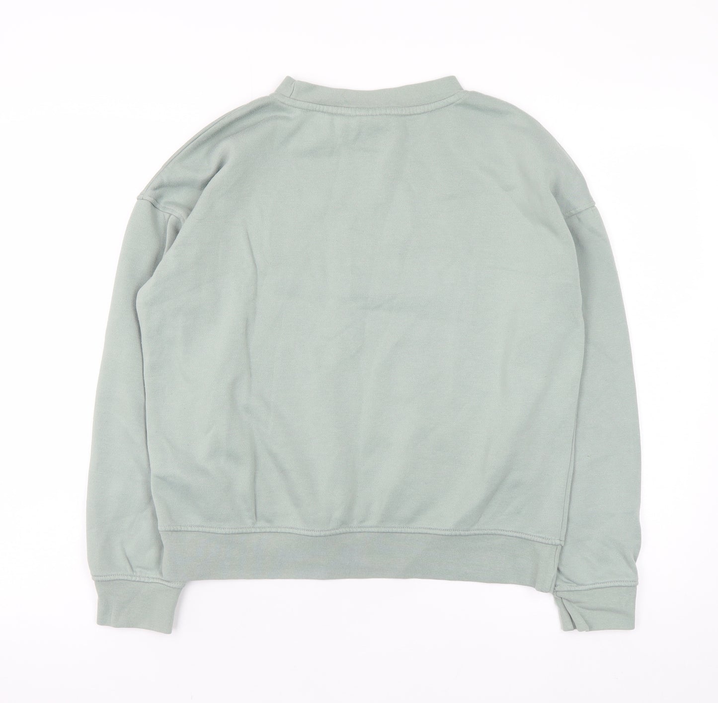Disney Women’s Green Mickey Mouse XS Sweatshirt Crew Neck Pullover