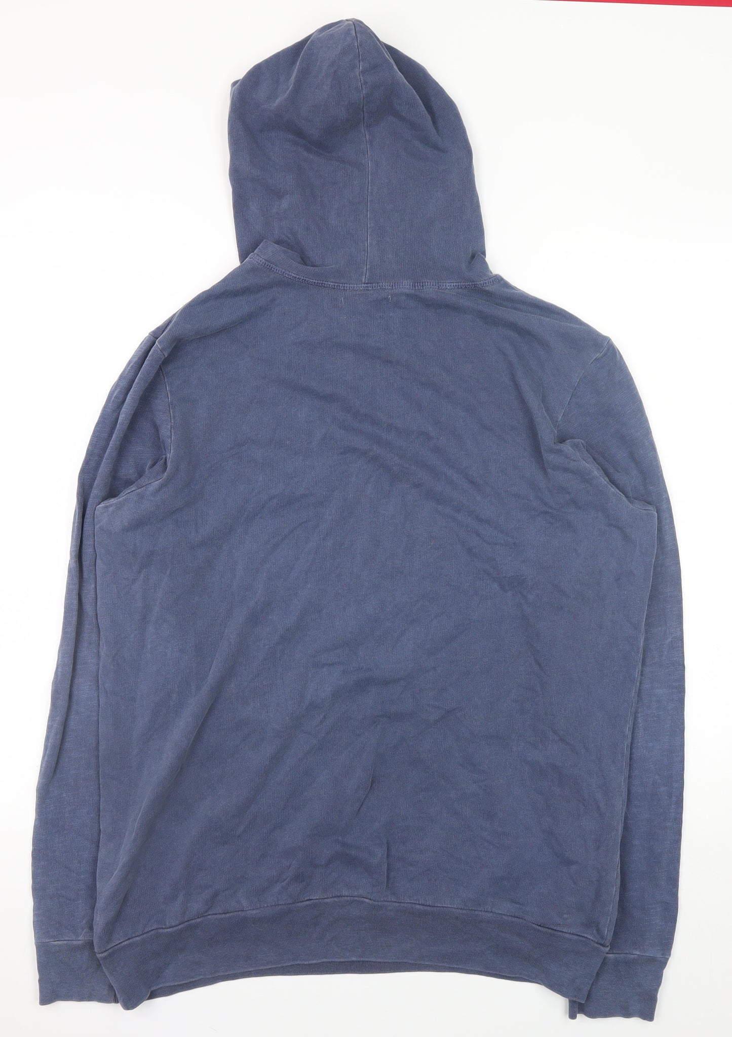 Rich Honey Men's Blue Pullover Hoodie Size M Cotton Casual