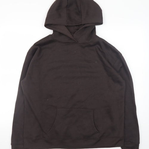 Primark Cares Women’s Black Pullover Hoodie L Cotton Blend