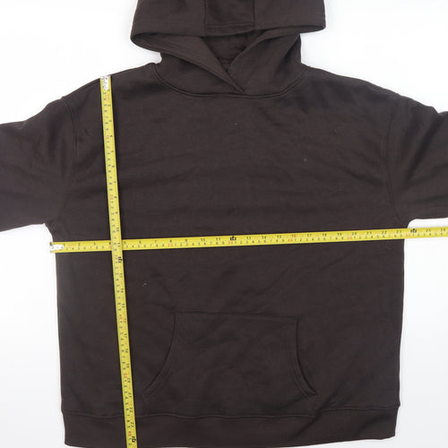 Primark Cares Women’s Black Pullover Hoodie L Cotton Blend