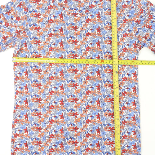 Isle Women’s Multicoloured Floral Long Sleeve T-Shirt Size S 10-12