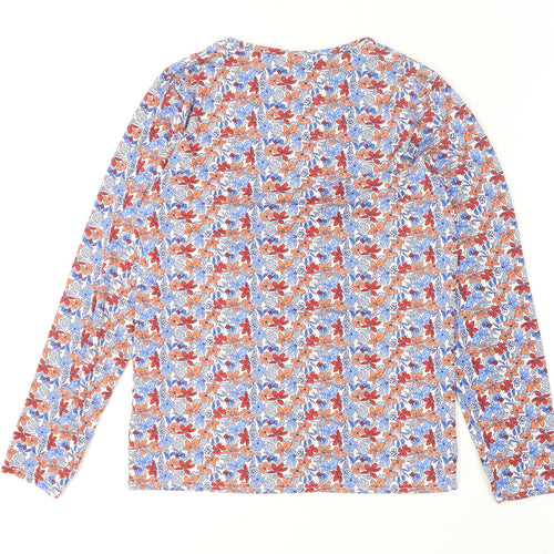Isle Women’s Multicoloured Floral Long Sleeve T-Shirt Size S 10-12
