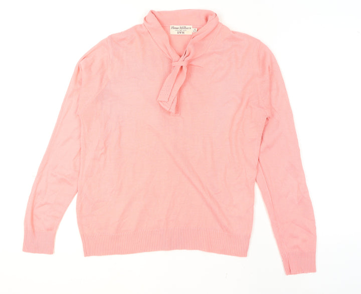 Honor Millburn at EWM Women's Pink 14/16 Long Sleeve Knit Jumper