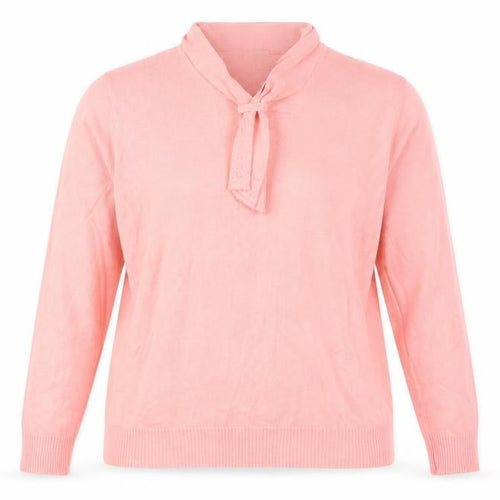 Honor Millburn at EWM Women's Pink 14/16 Long Sleeve Knit Jumper