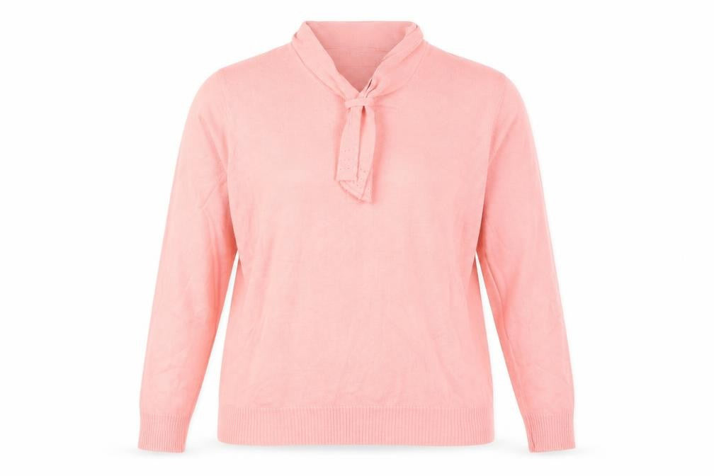 Honor Millburn at EWM Women's Pink 14/16 Long Sleeve Knit Jumper