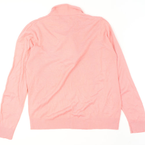 Honor Millburn at EWM Women's Pink 14/16 Long Sleeve Knit Jumper