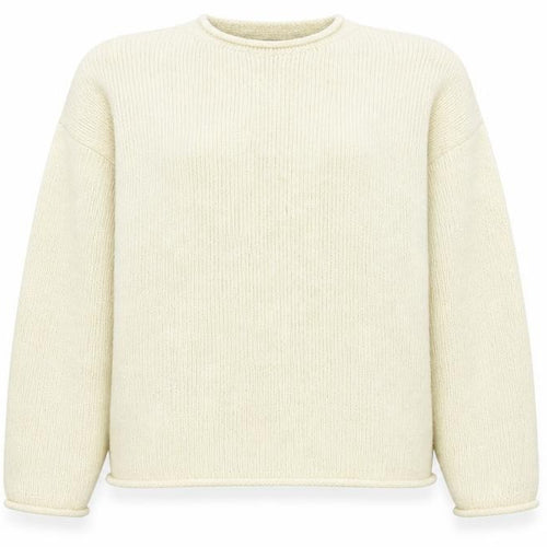 ASOS DESIGN Women’s Beige Chunky Knit Crew Neck Jumper Size S
