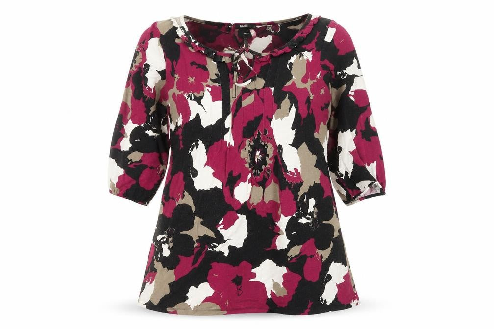 Marks and Spencer Women’s Multicoloured Floral Tunic Blouse UK 14