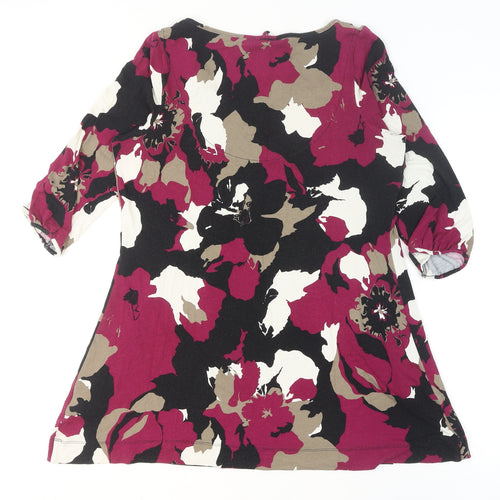 Marks and Spencer Women’s Multicoloured Floral Tunic Blouse UK 14