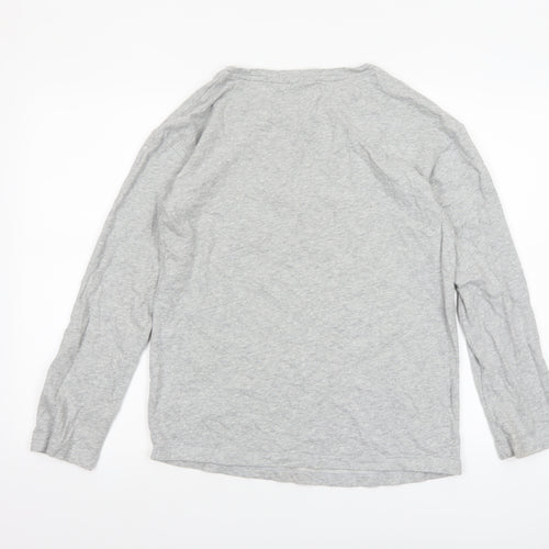 Disney Women’s Grey Dumbo Long Sleeve Nightshirt XS