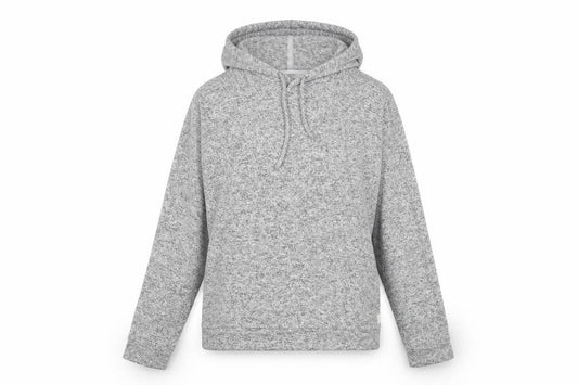 FatFace Womens Grey Long Sleeve Hooded Lounge Top UK 12