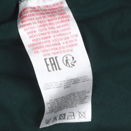 Tokyo Laundry Men's Green Collared Short Sleeve Polo Shirt L