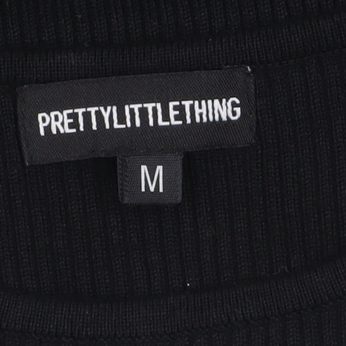 PrettyLittleThing Women’s Black Slim Fit Knit Jumper Size M