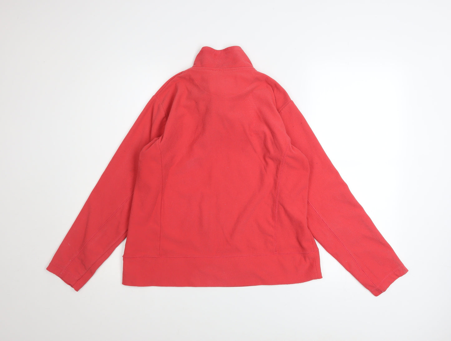 Regatta Women’s Red Fleece 1/4 Zip Pullover Sweatshirt Size 16 XL
