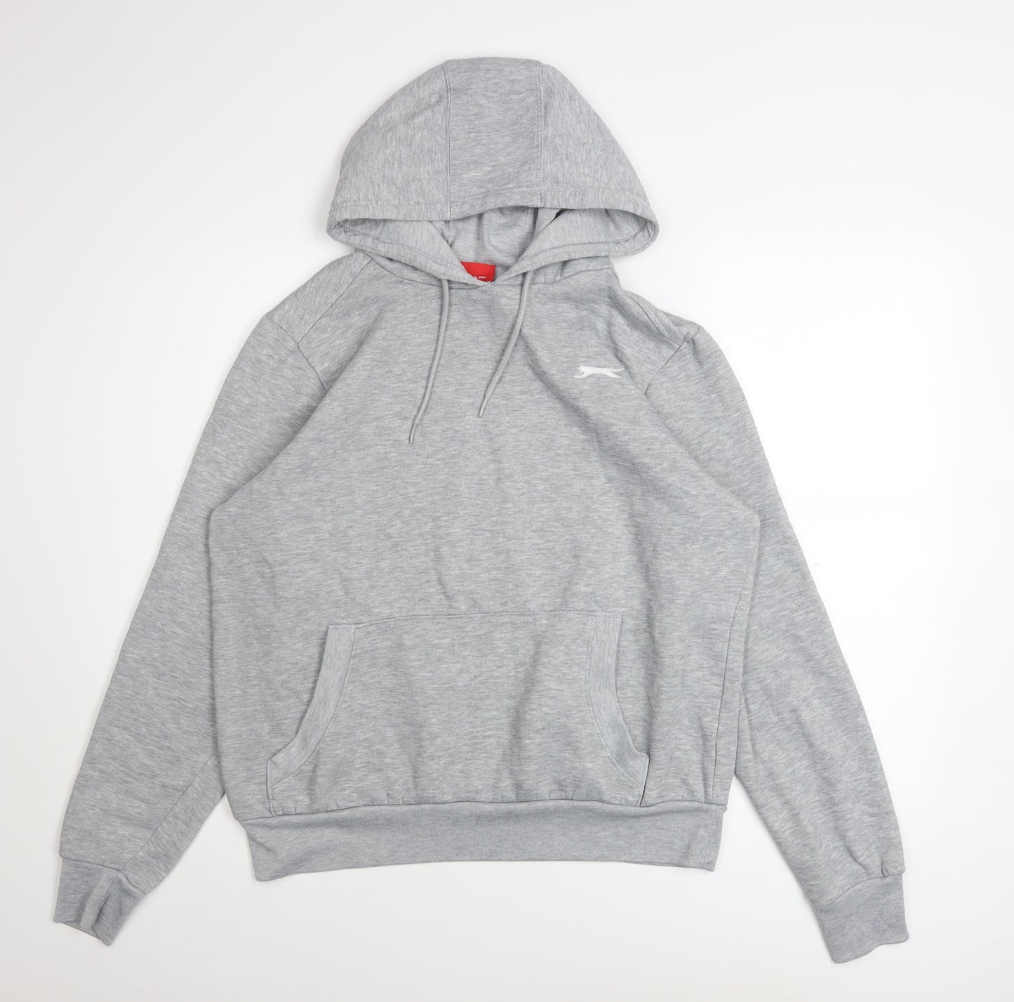 Slazenger Men's Grey Pullover Hoodie Small Regular Fit Fleece Sweatshirt