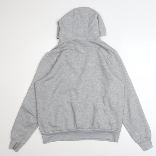 Slazenger Men's Grey Pullover Hoodie Small Regular Fit Fleece Sweatshirt