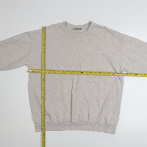 ASOS Women’s Beige Crew Neck Pullover Sweatshirt Size 14