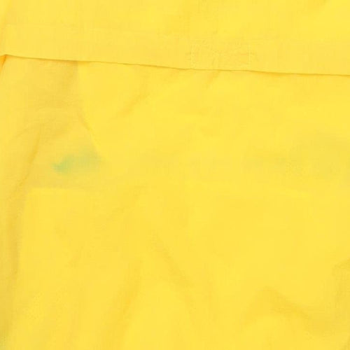 Champion Men’s Yellow Hooded Windbreaker Jacket Small