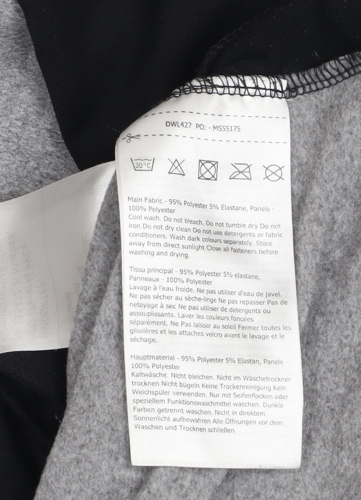 Dare 2b Women's Grey Hooded Full Zip Softshell Jacket Size 8