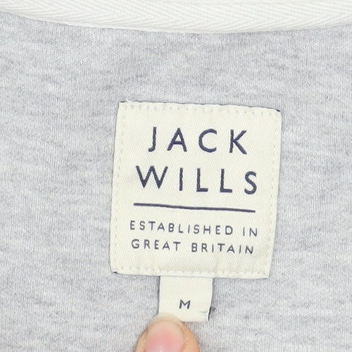 Jack Wills Men's Multicoloured Pullover Sweatshirt Medium