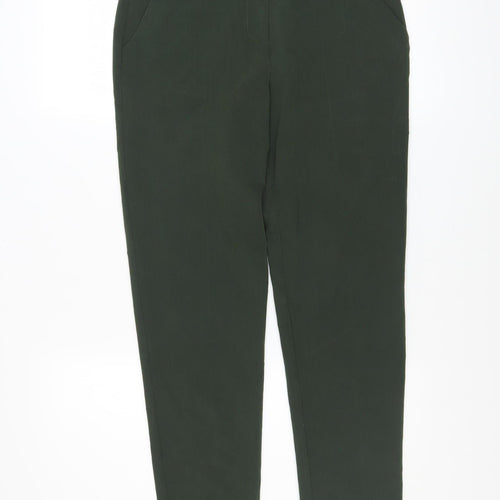 ASOS Women’s Green Slim Tapered Trousers Size 8 Workwear Style