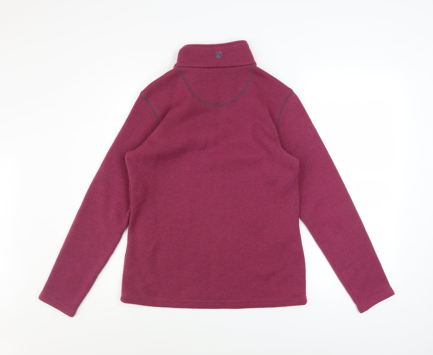 Gelert Women’s Purple 1/2 Zip Fleece Pullover Sweatshirt Size 10