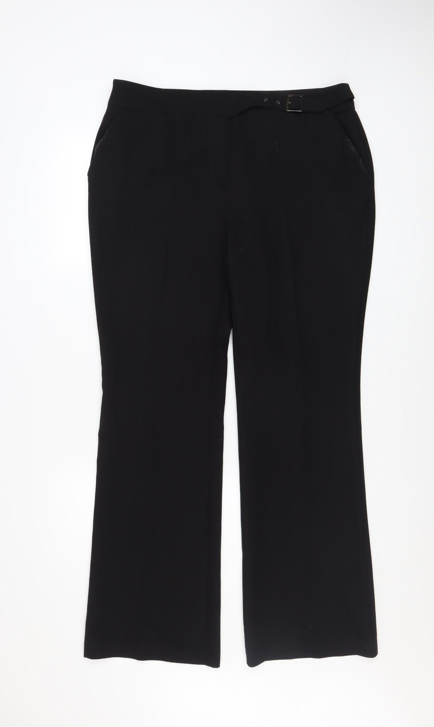 Next Women’s Black Dress Pants Trousers Size 14 Tall