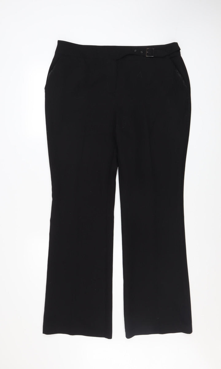 Next Women’s Black Dress Pants Trousers Size 14 Tall