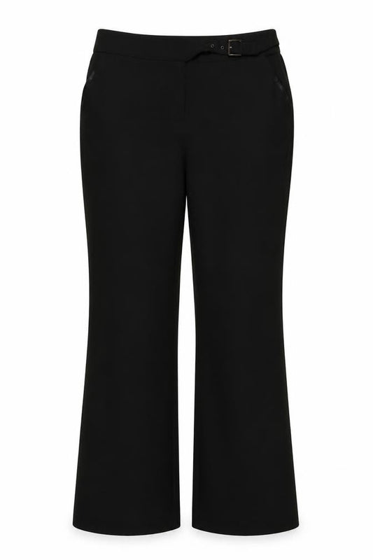 Front view of Next Women’s Black Dress Pants Trousers, size UK 14, Tall