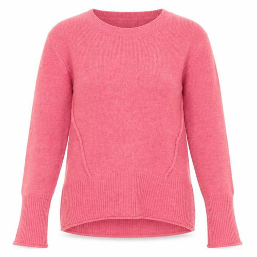 H&M L.O.G.G Women’s Pink Crew Neck Long Sleeve Knit Jumper XS