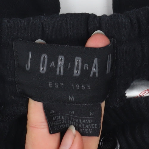 Jordan Boys Black Jogger Sweatpants Size 10-12 Years Cotton Blend