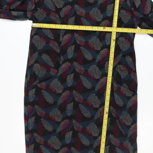 Roman Women Multicoloured Size 10 Shift Knee Length Dress