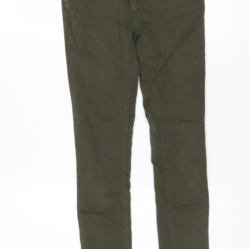 New Look Petite Women's Green Super Skinny Jeans UK 6