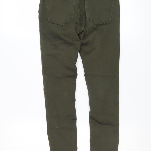 New Look Petite Women's Green Super Skinny Jeans UK 6