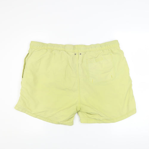 GANT Men's Yellow 2XL Swim Shorts Lightweight Quick Dry Polyamide
