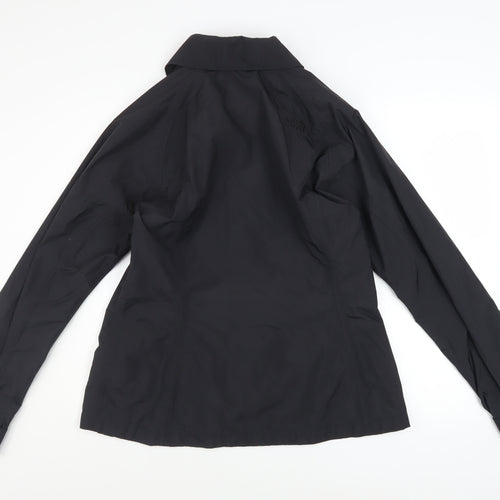 The North Face Womens Black Waterproof Pea Coat Jacket Size L
