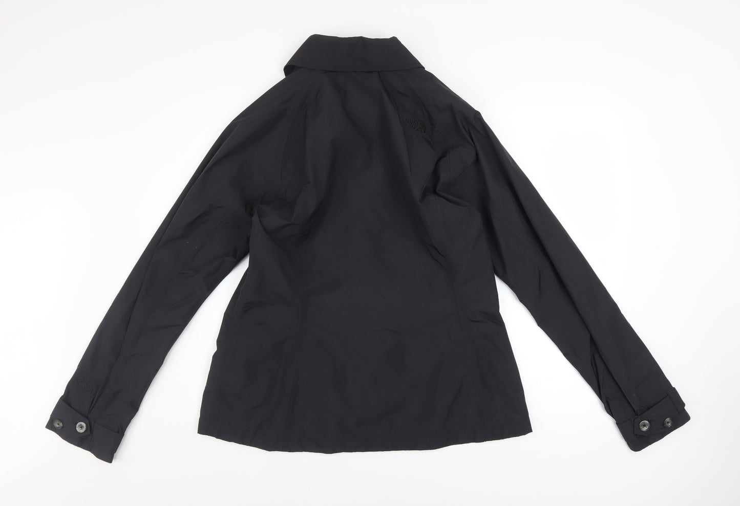 The North Face Womens Black Waterproof Pea Coat Jacket Size L