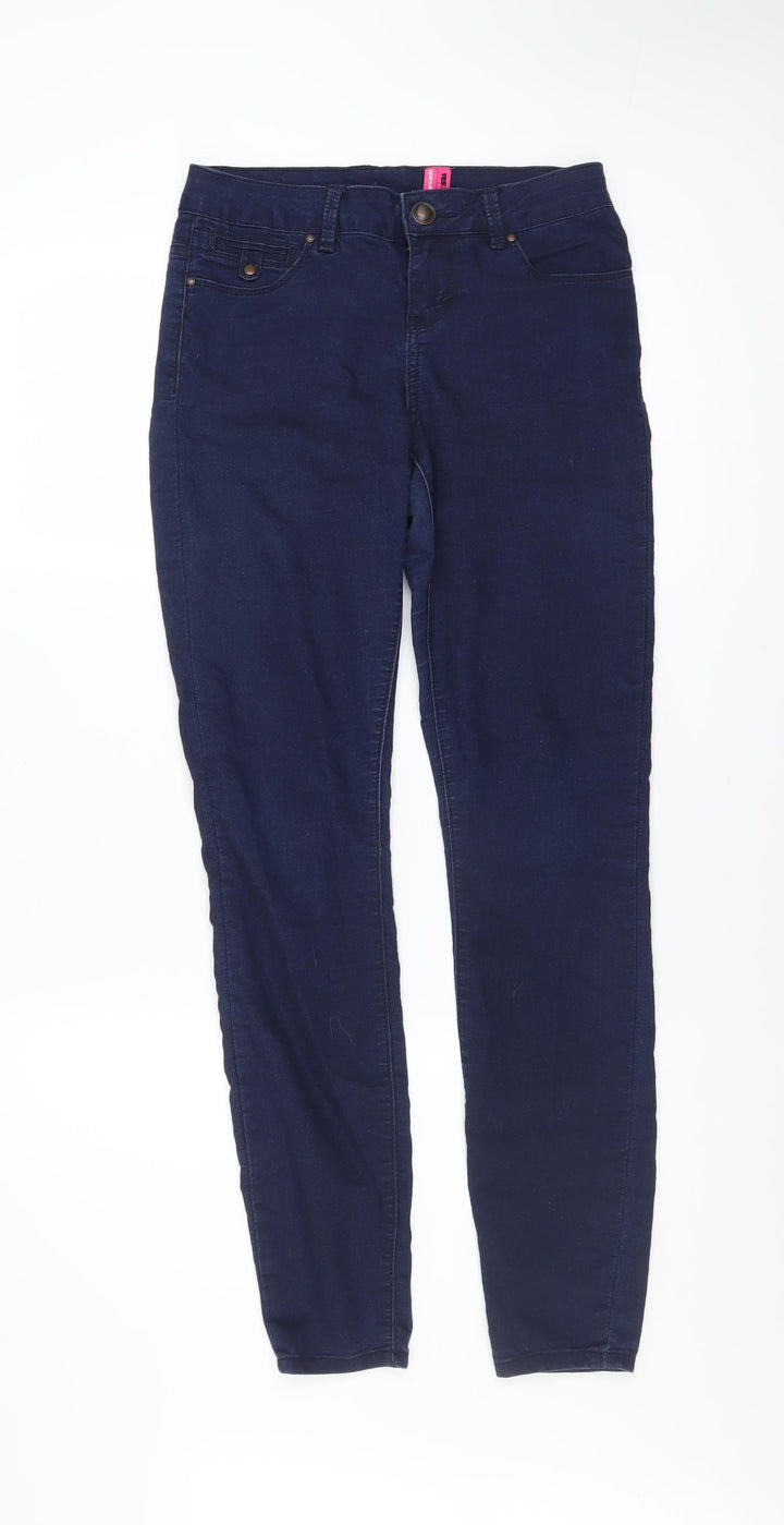 Y.D. Womens Blue Super Soft Skinny Jeans Size 8 Slim Fit