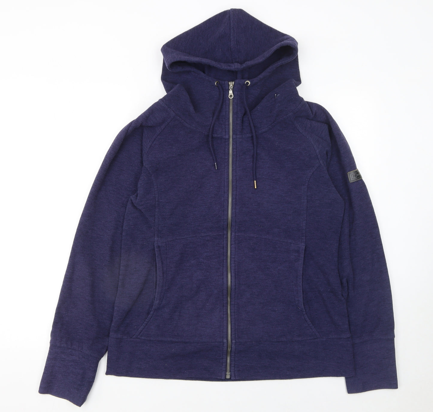 Berghaus Women Purple Full Zip Hoodie UK 16 Polyester Outdoor XL