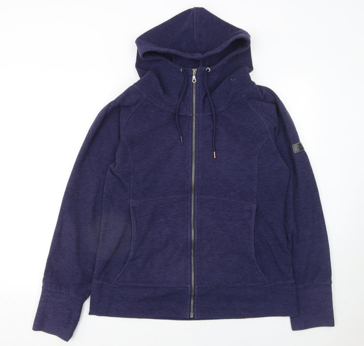 Berghaus Women Purple Full Zip Hoodie UK 16 Polyester Outdoor XL