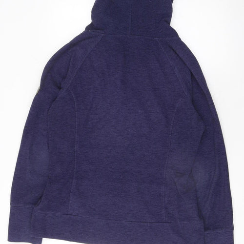 Berghaus Women Purple Full Zip Hoodie UK 16 Polyester Outdoor XL