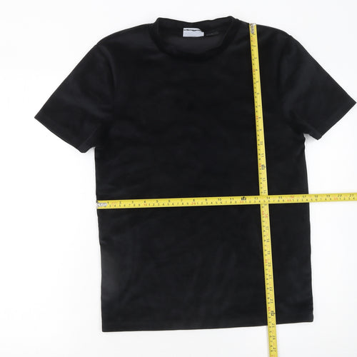 ASOS DESIGN Men's Black Short Sleeve Crew Neck T-Shirt Size M