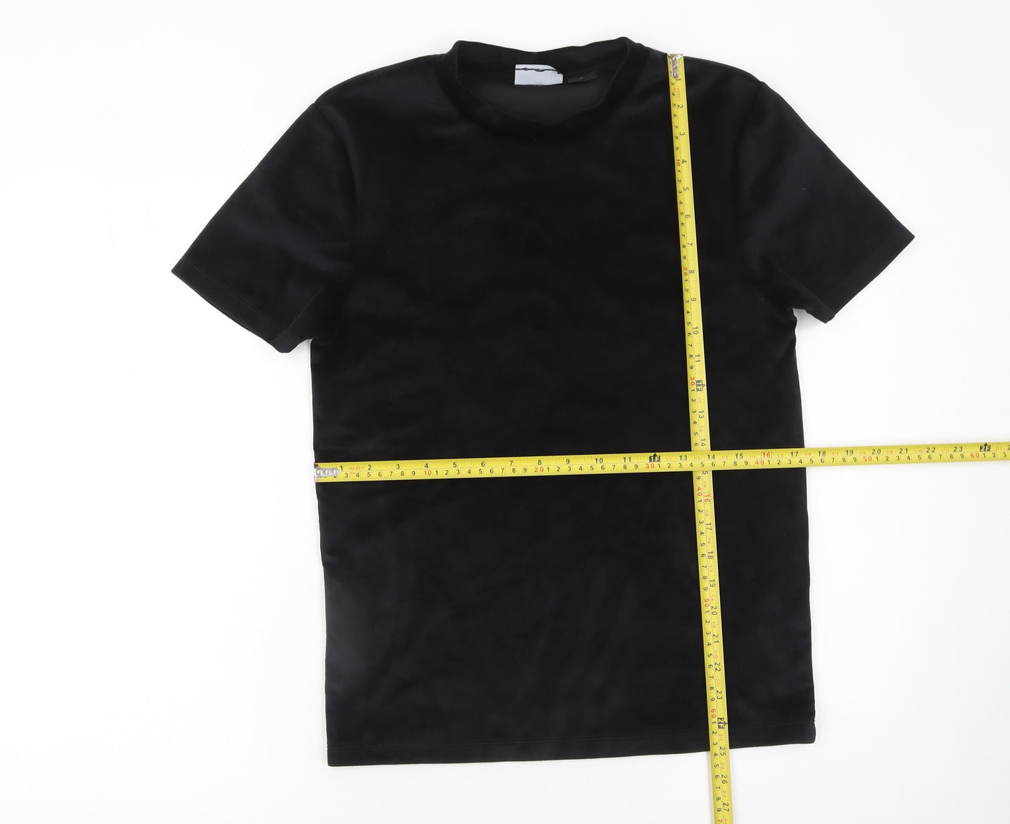 ASOS DESIGN Men's Black Short Sleeve Crew Neck T-Shirt Size M