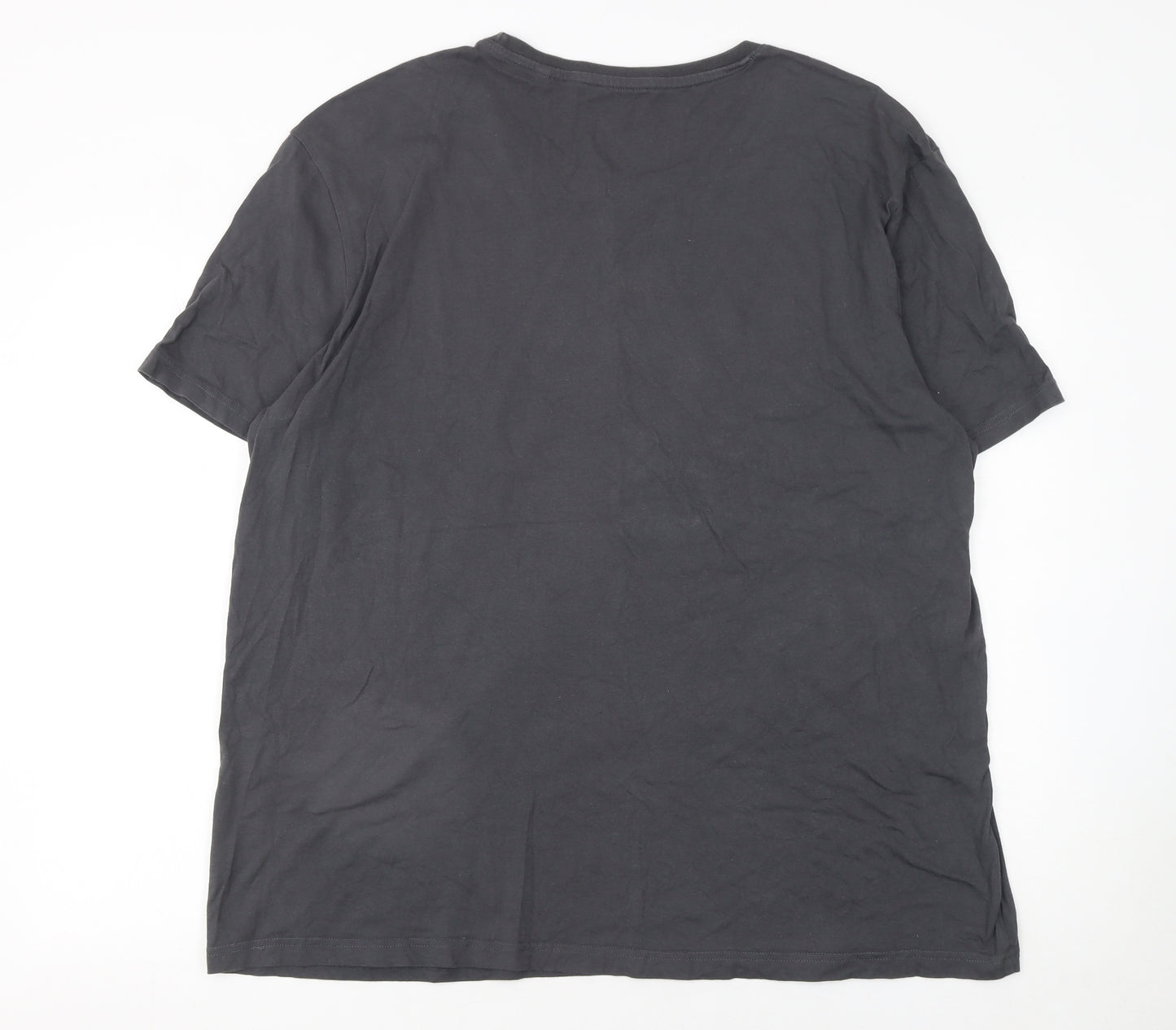 Tu Men’s Black Volkswagen Transporter Graphic Cotton T-Shirt 2XL